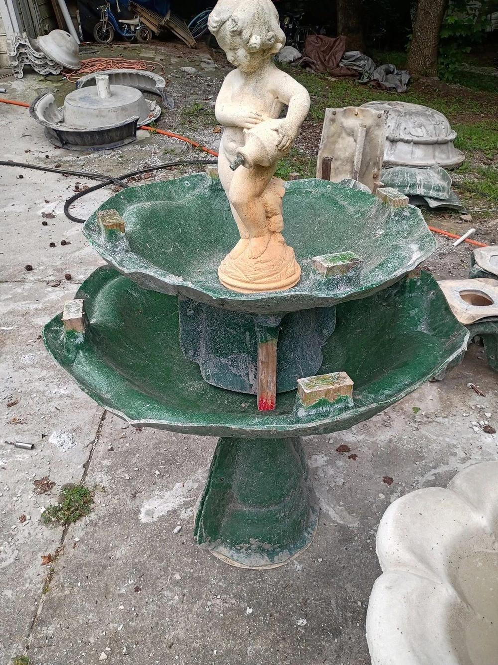 Cherub Pour Fountain alternate view