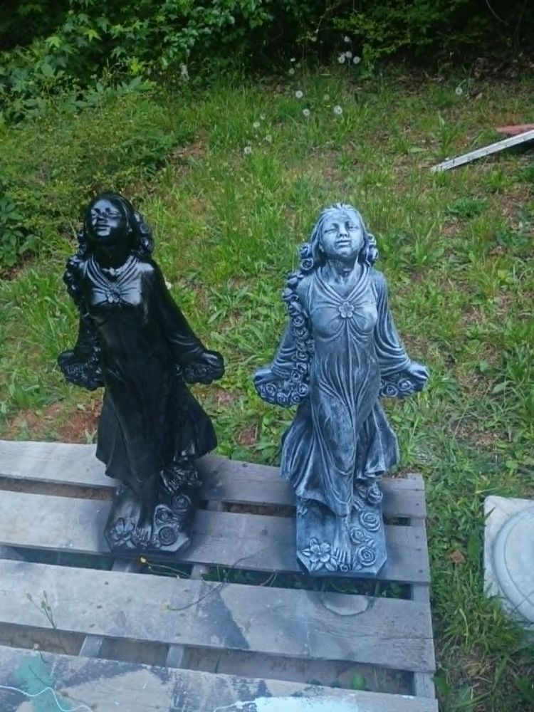 Rose Lady Statues — sold
